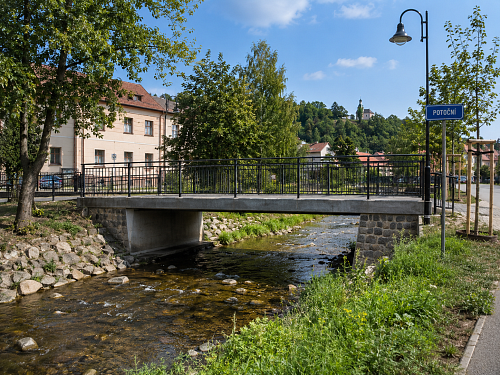 Nábřeží řeky Svitavy