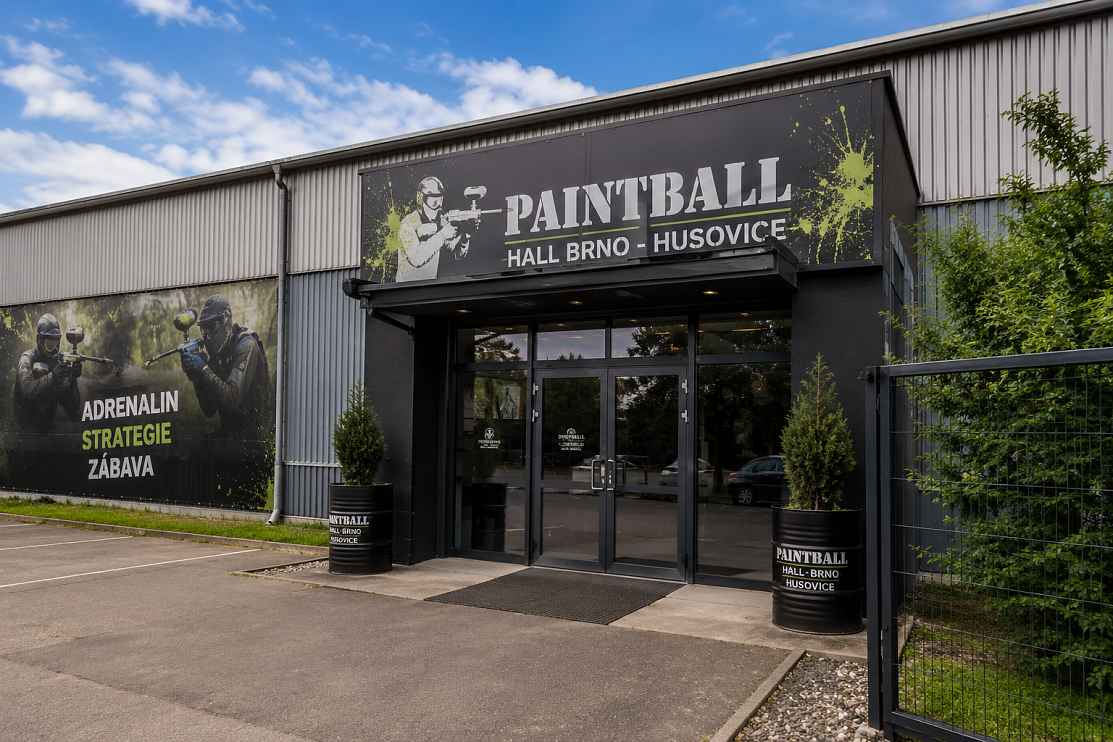 Paintball Hall Brno – Husovice