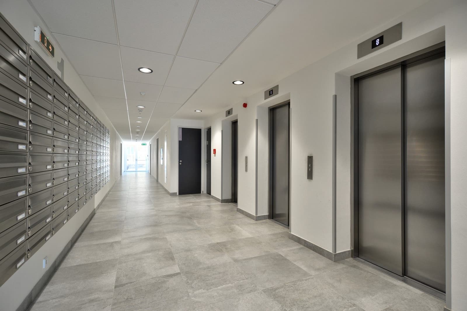 Chodba v areálu Babák office